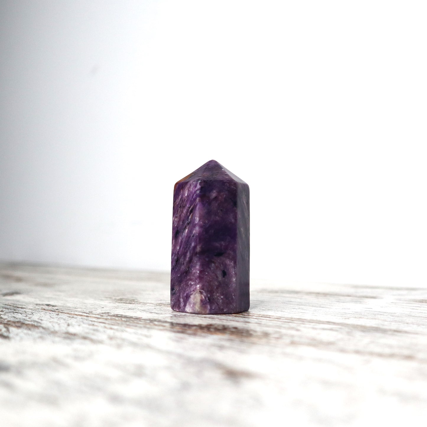 Charoite Tower | Intuition + Inner Strength