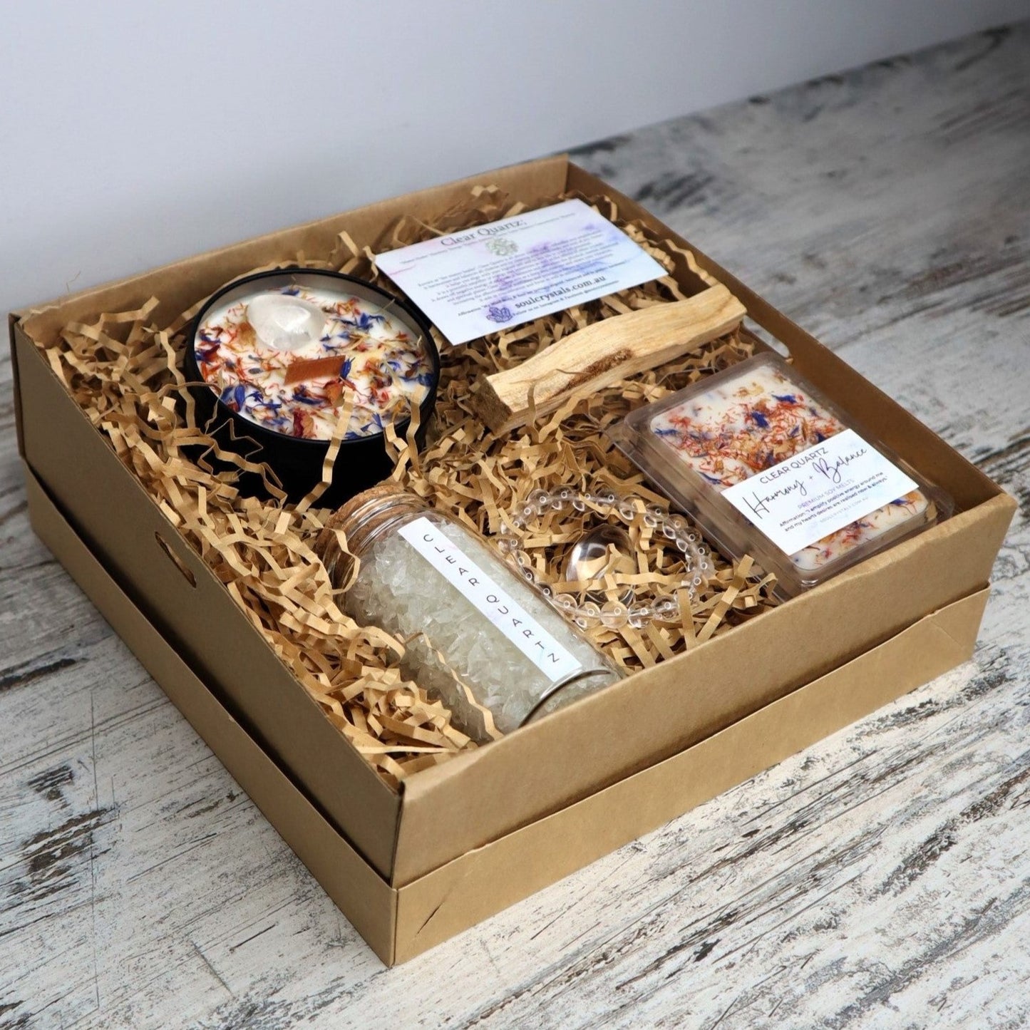 ‘Harmony + Balance’ Gift Box | Clear Quartz