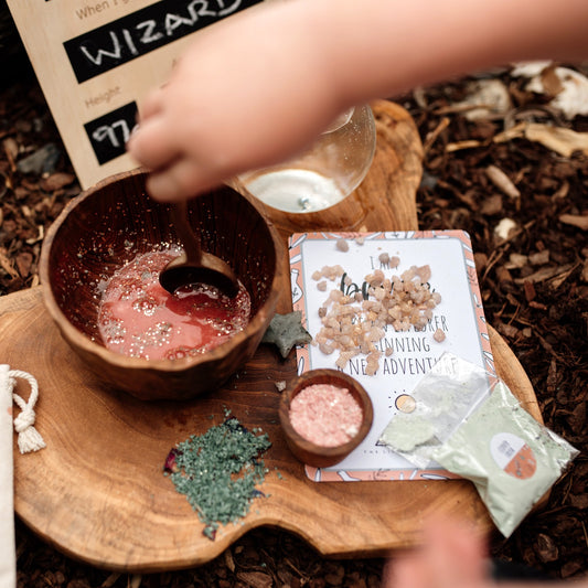 Heart of an Adventurer Potion Pouch | Courage, Curiosity & Fearless Play