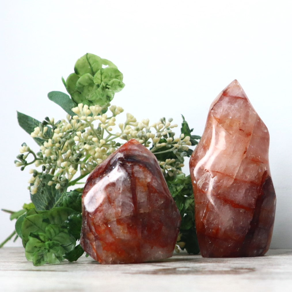 Fire Quartz Flame | Grounding, Transformation & Inner Fire