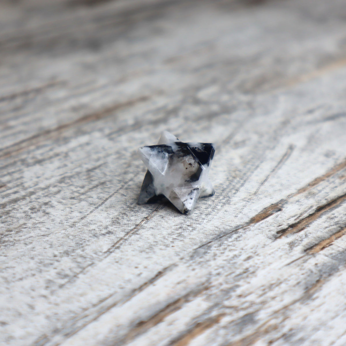 Rainbow Moonstone Mini Merkaba | Intuition, Alignment & Divine Feminine Energy