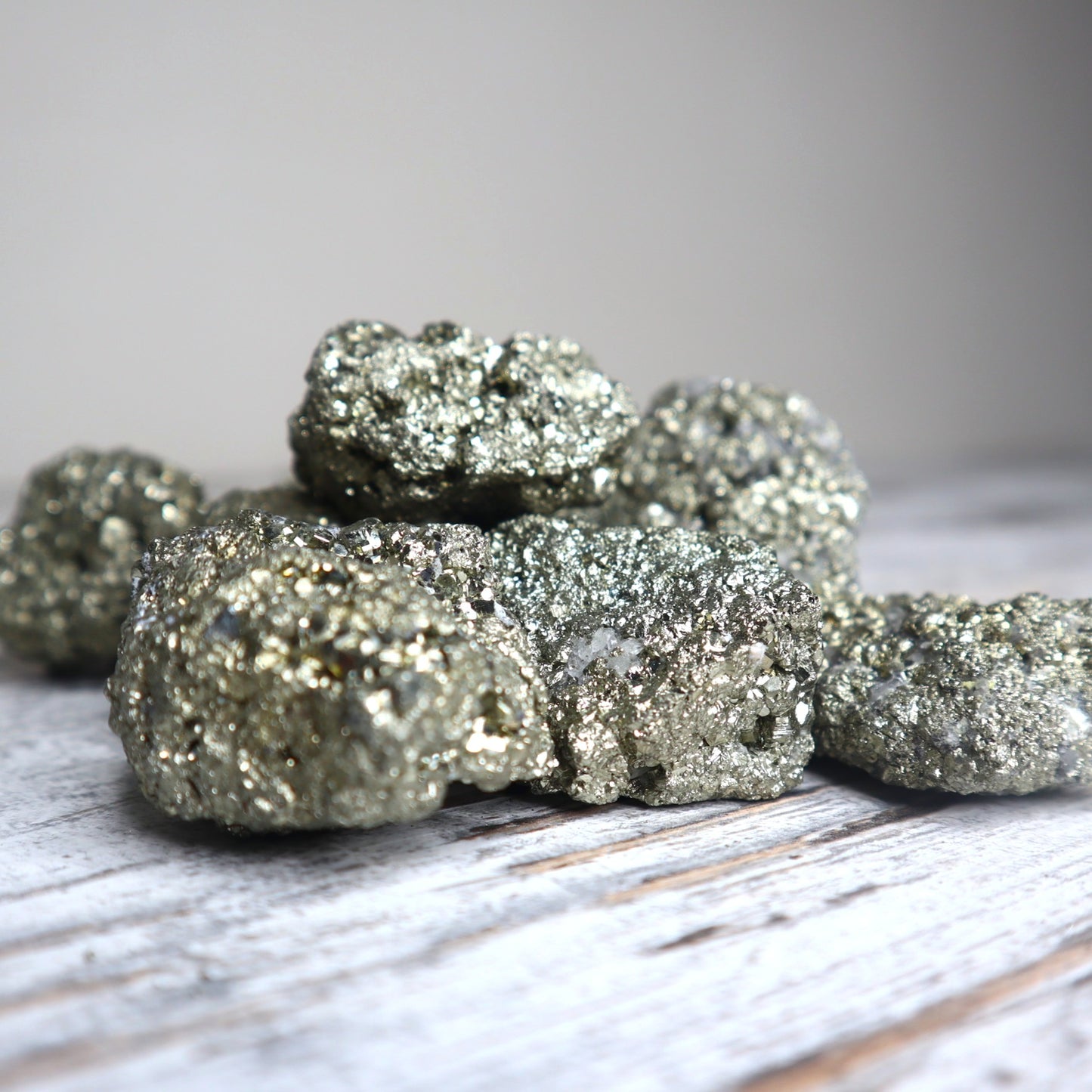 Mini Pyrite Cluster | Abundance Magnet + Protective Shield