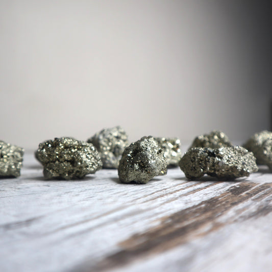 Pyrite Cluster Mini | Protection, Confidence & Abundance