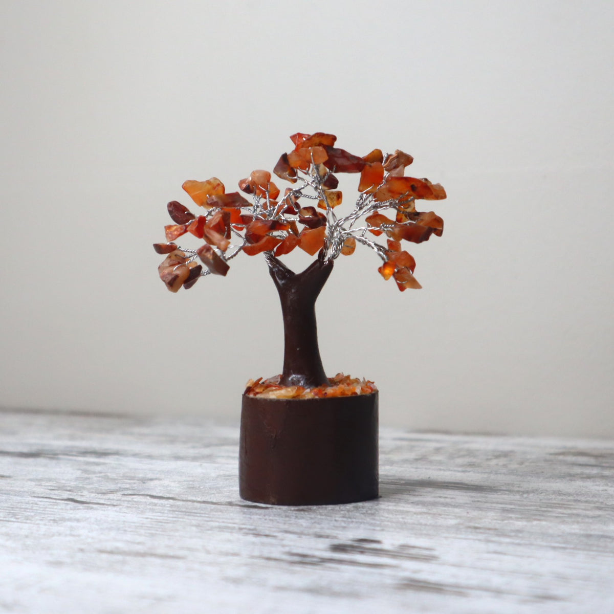 Carnelian Mini Crystal Tree | Motivation, Creativity & Confident Action