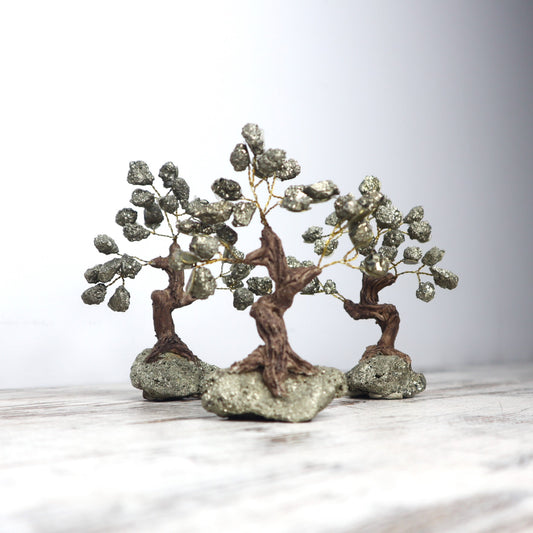 Pyrite Bonsai Crystal Tree | Abundance + Grounded Growth