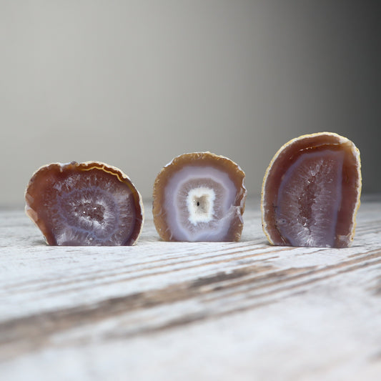 Mini Agate Geode | Stability + Inner Calm