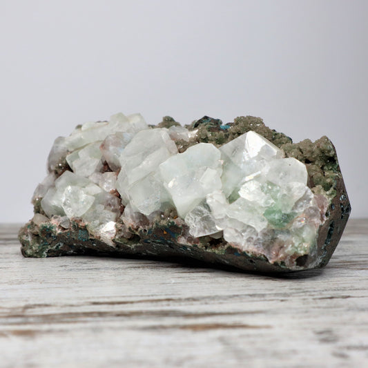 Apophyllite Cluster | Celestial Clarity + Divine Light