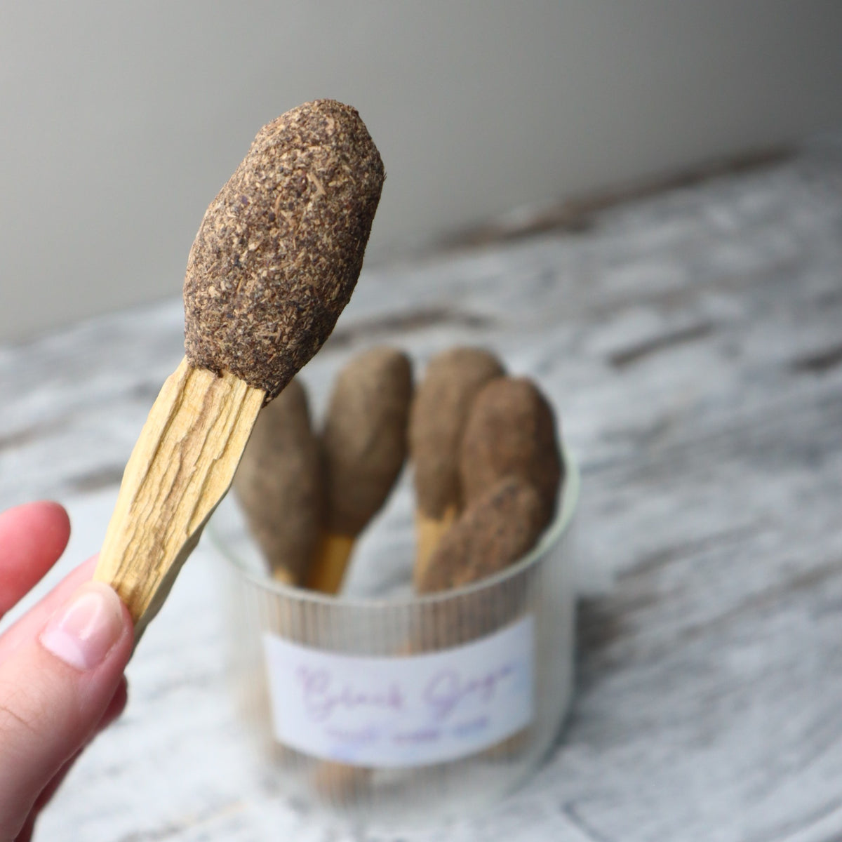 Palo Santo Pops BLACK SAGE | Deep Cleansing, Protection & Energetic Reset