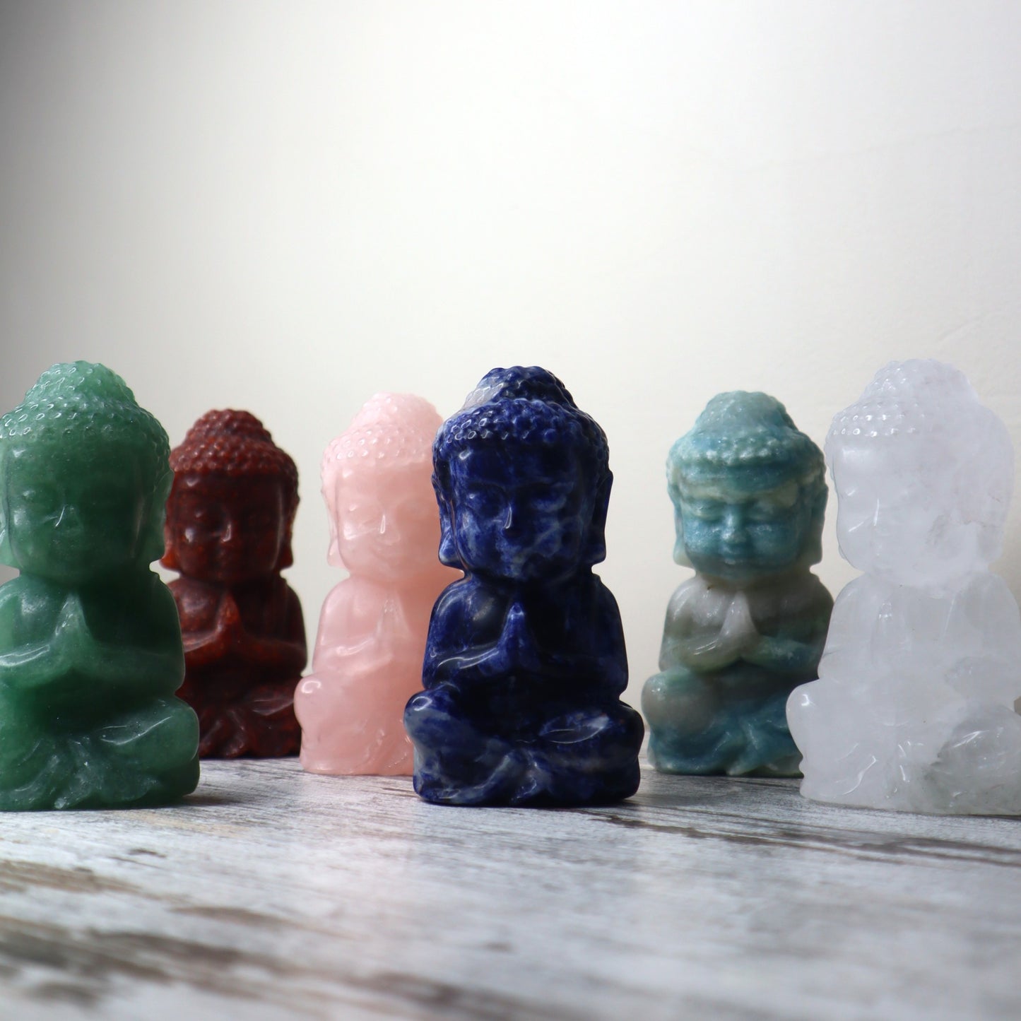 Green Aventurine Buddha Carving | Abundance, Growth & Luck