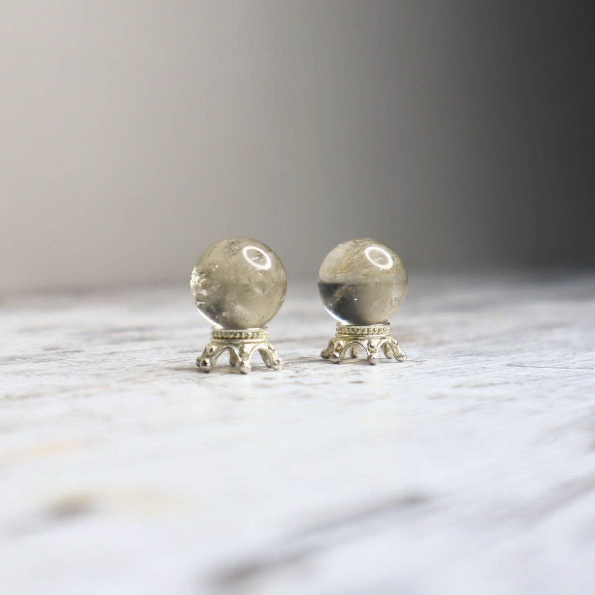 Natural Citrine Mini Sphere | Abundance, Clarity & Inner Radiance