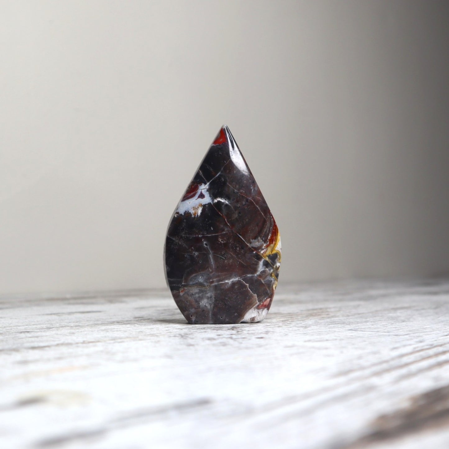 Crazy Lace Agate Teardrop | Joy, Flow & Grounded Vitality