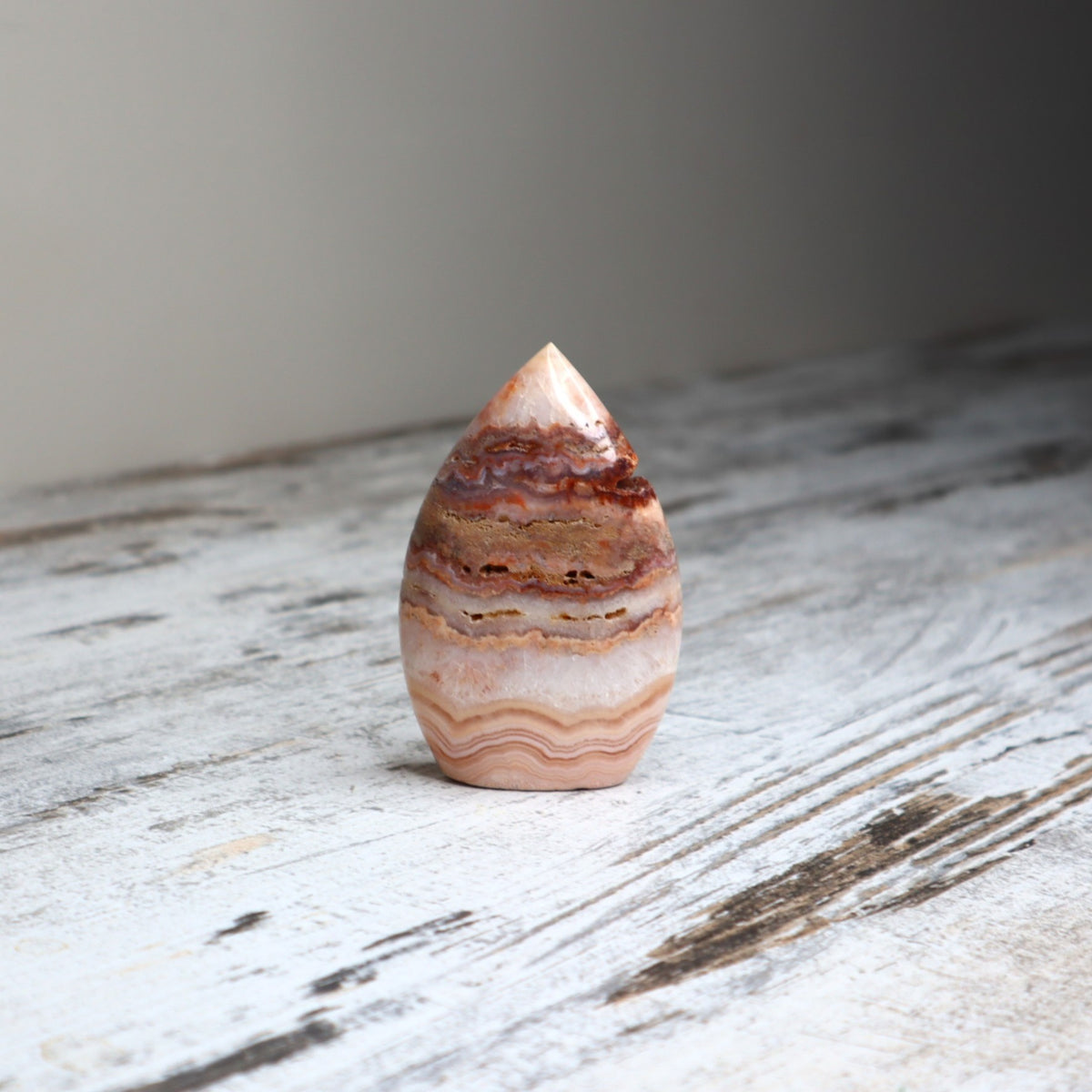 Crazy Lace Agate Teardrop | Joy, Confidence & Positive Energy