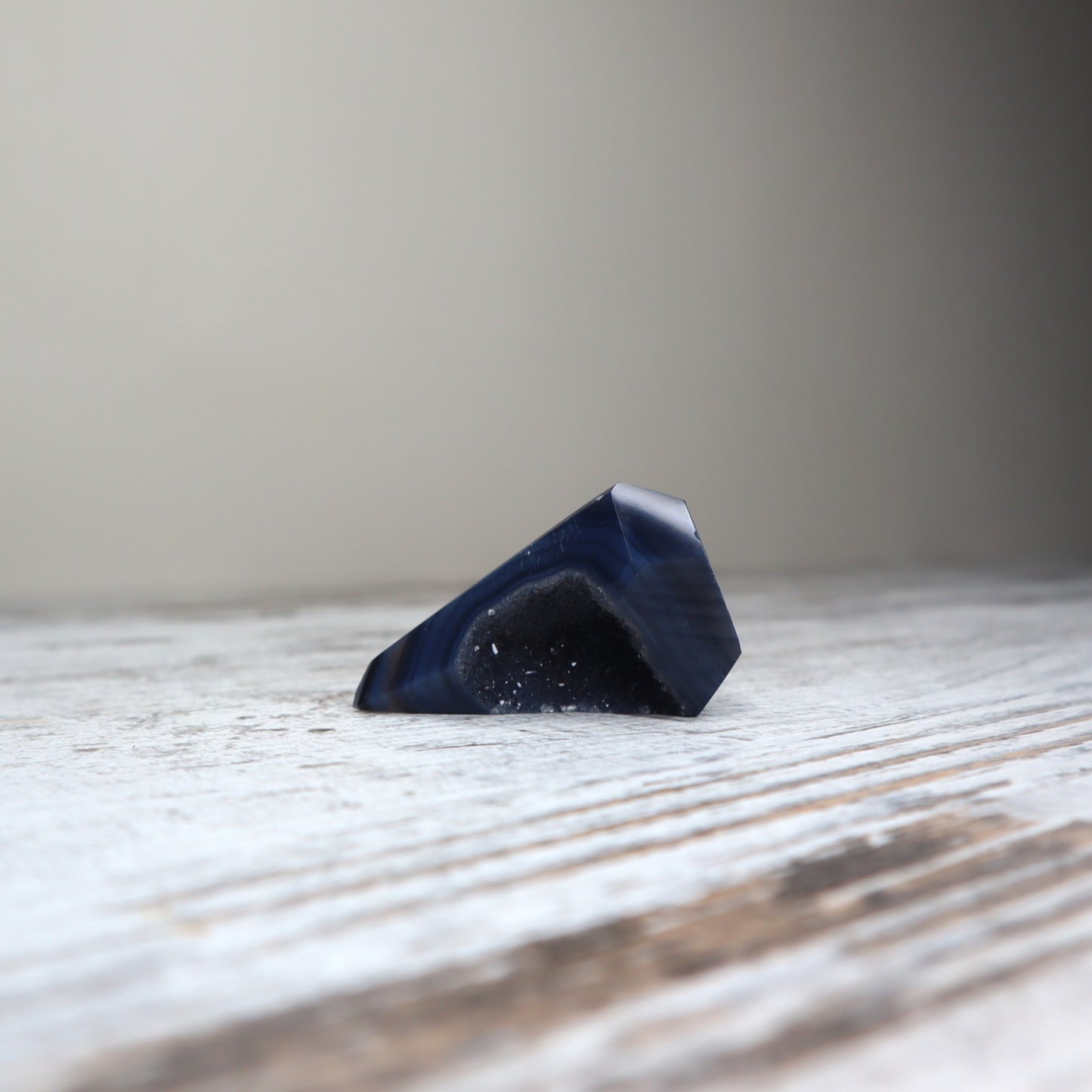 Midnight Druzy Agate Diamond | Inner Power + Protection