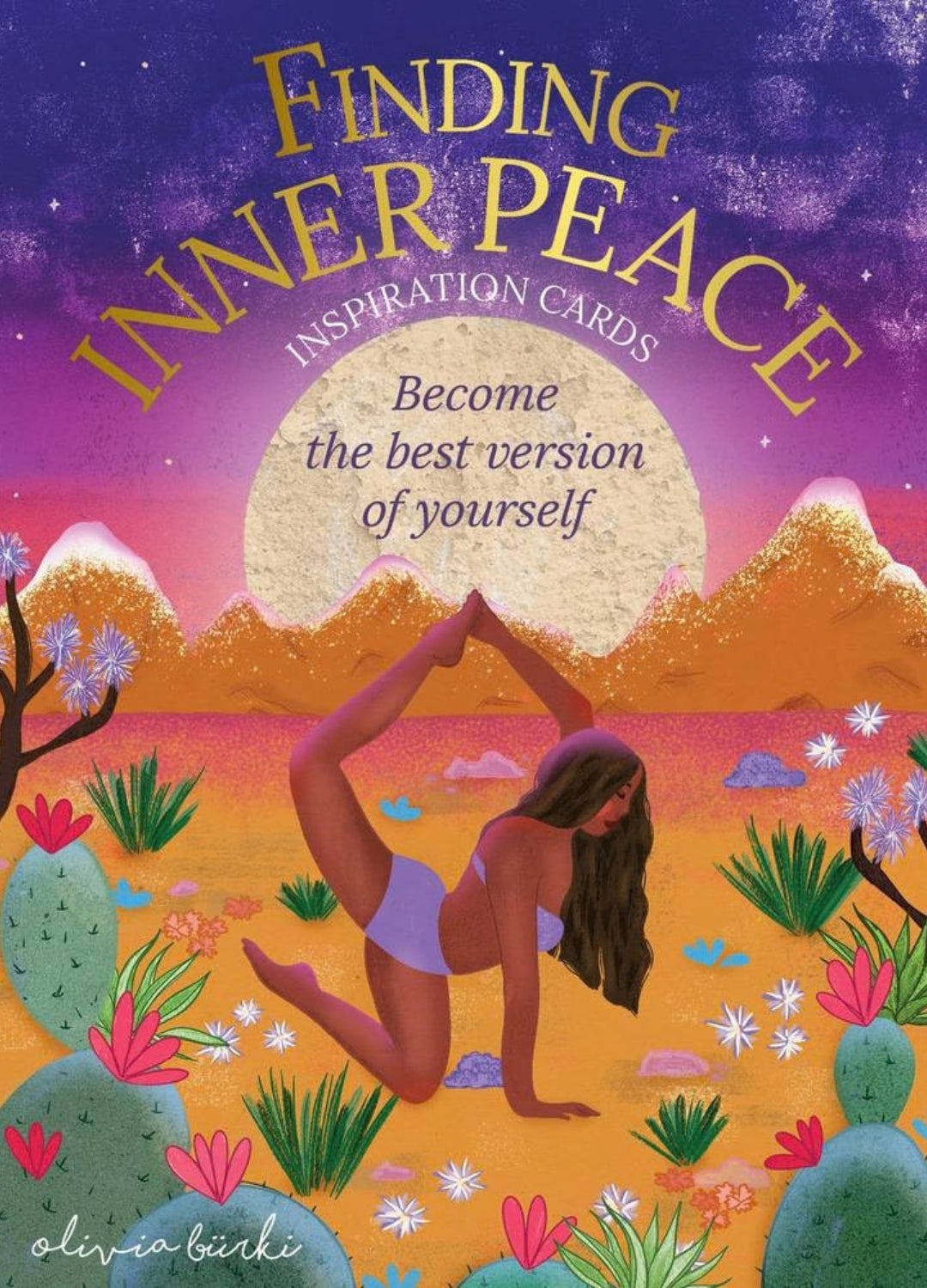 Finding Inner Peace Inspiration Cards | Self-Love, Calm & Positive Thinking