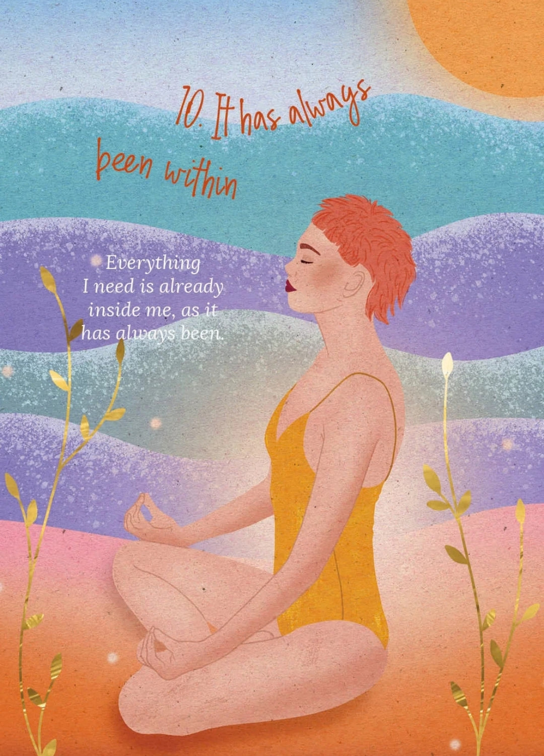 Finding Inner Peace Inspiration Cards | Self-Love, Calm & Positive Thinking