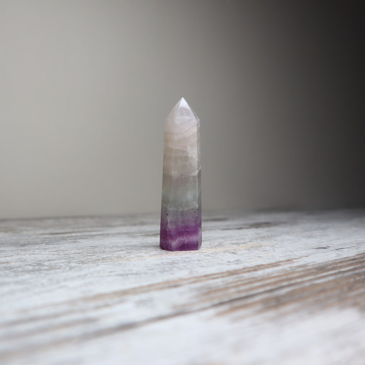 Rainbow Fluorite Point | Intuition, Clarity & Inner Alignment