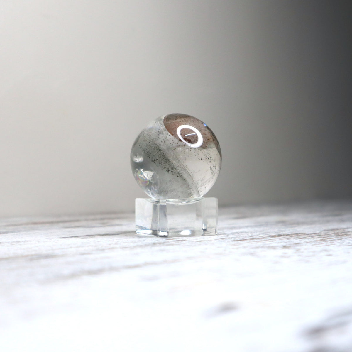 Garden Quartz (Lodolite) Sphere | Scenic Quartz, Earth Energy & Inner Vision