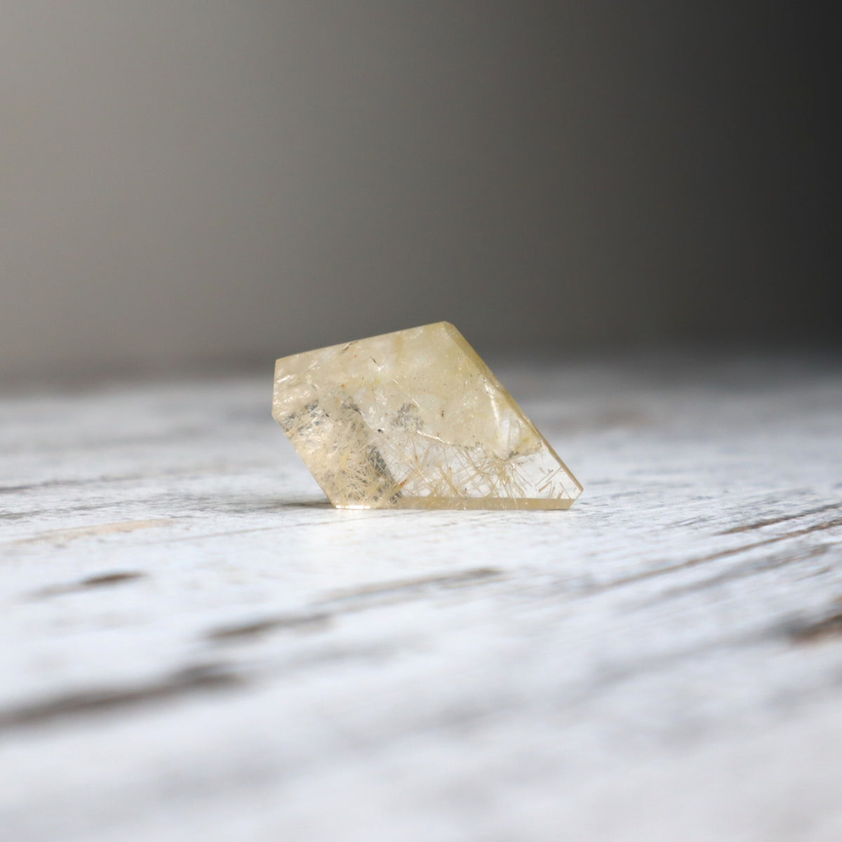 Golden Rutilated Quartz Mini Freeform | Manifestation, Clarity & Positive Transformation
