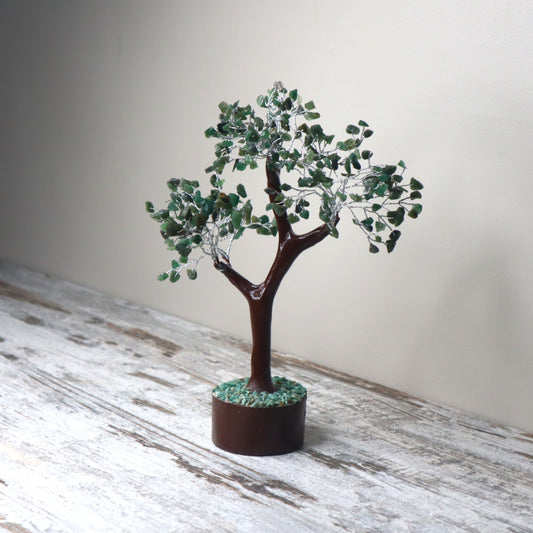 Green Aventurine Large Crystal Tree | Abundance, Luck & Opportunity