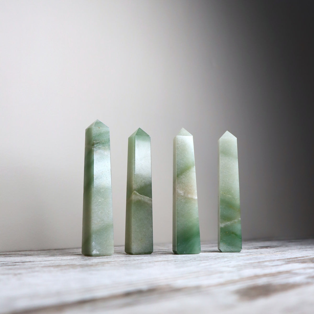 Green Aventurine Tower | Prosperity, Growth & Heart Healing