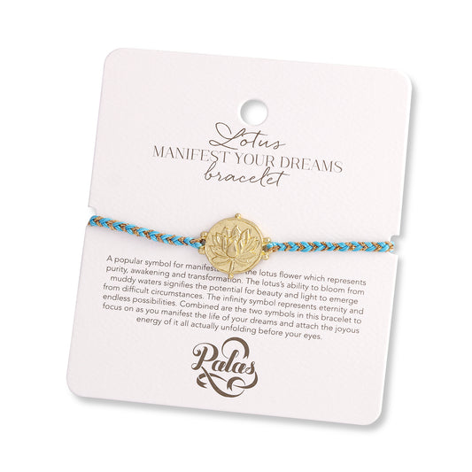 Lotus 'Manifest Your Dreams' Bracelet | Intention, Growth & Inner Clarity
