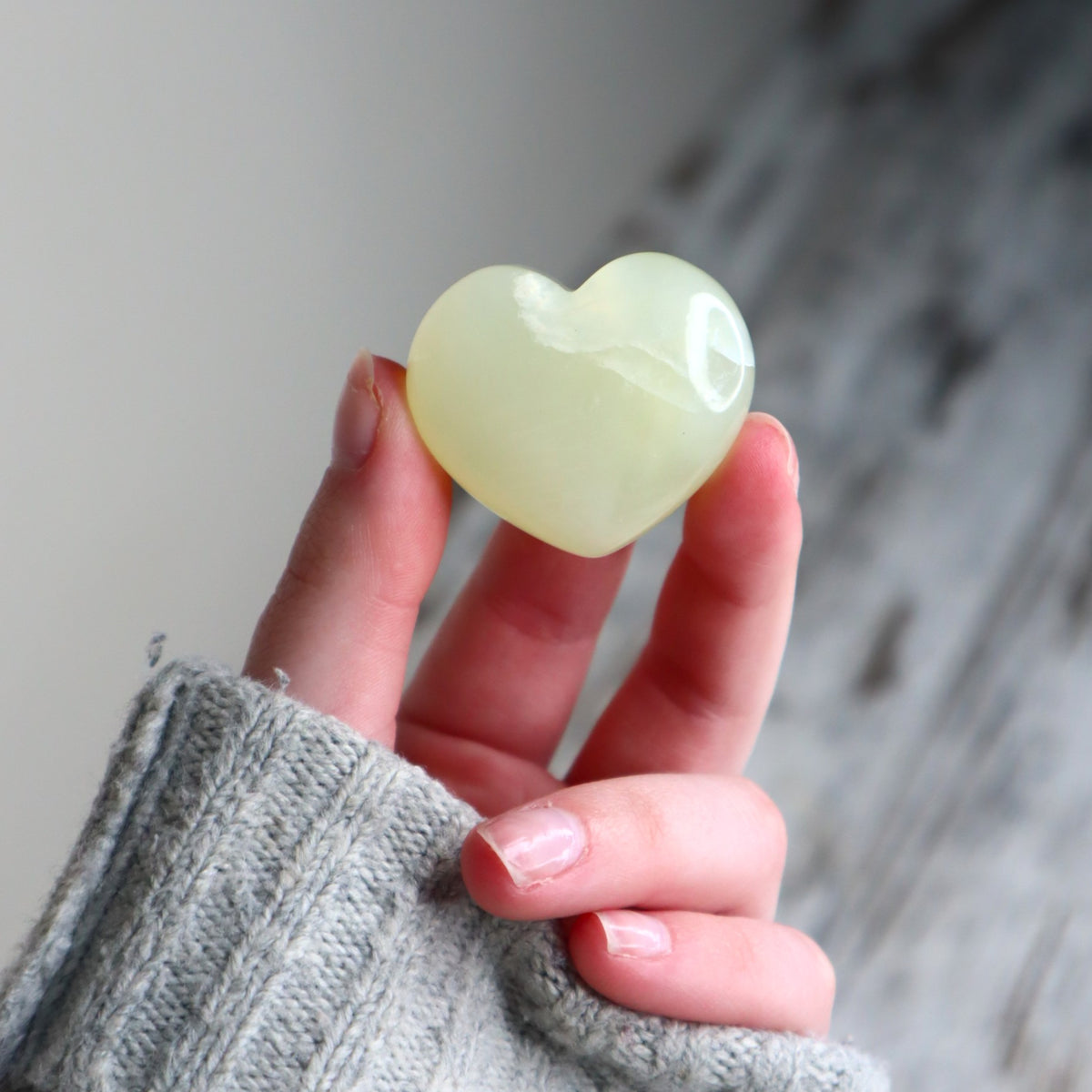 New Jade Mini Heart | Harmony, Calm & Good Fortune