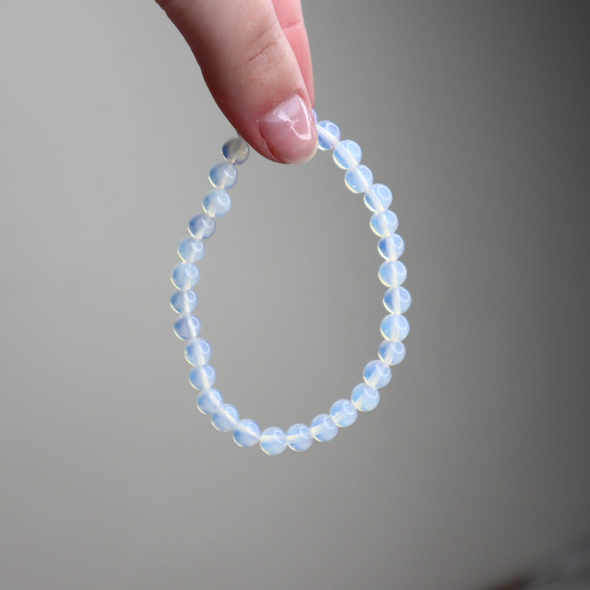 Opalite Bead Bracelet | 6mm | Calm, Clarity & Gentle Transition