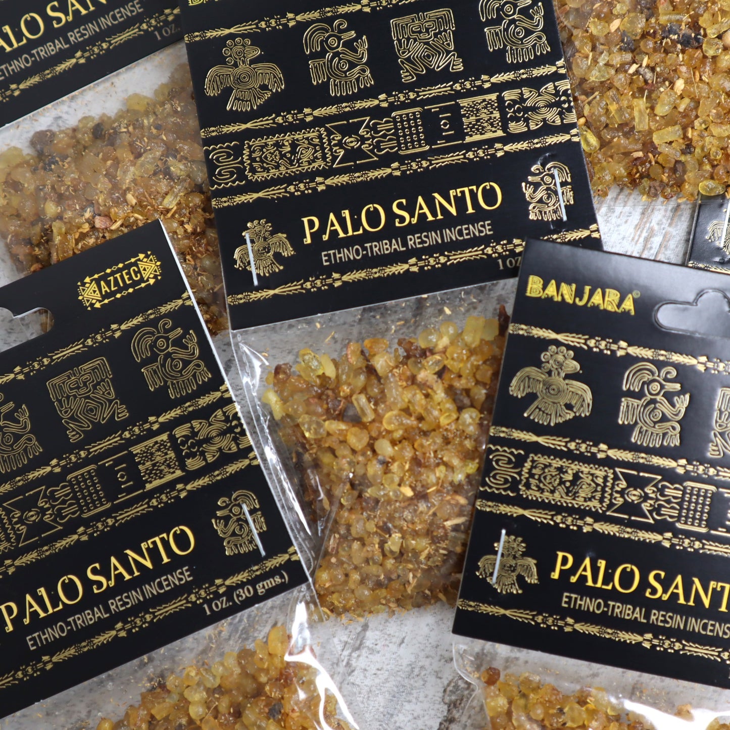 Banjara Palo Santo Resin Incense 30g | Cleansing, Grounding & Positive Energy