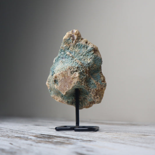 Pink Amethyst Freeform on Stand | Gentle Healing & Heart Alignment