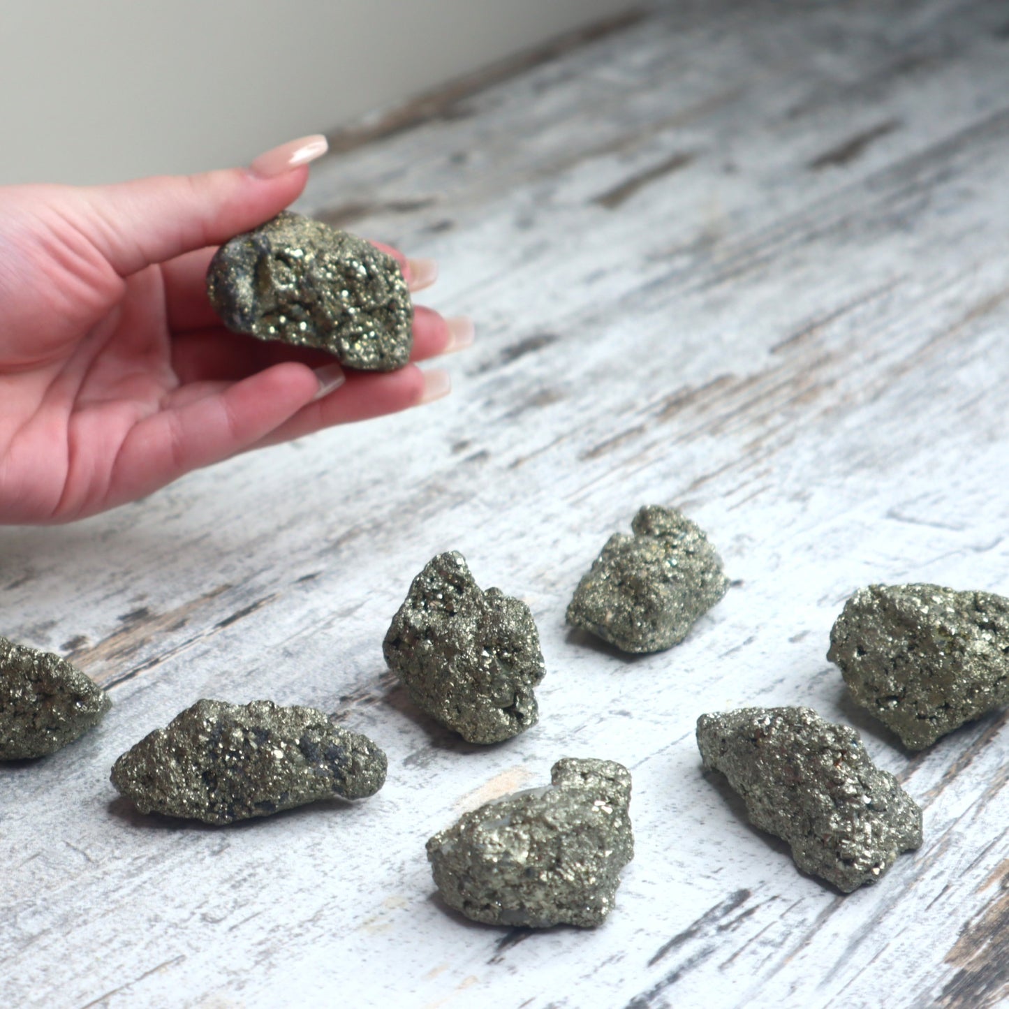 Pyrite Cluster Mini | Protection, Confidence & Abundance