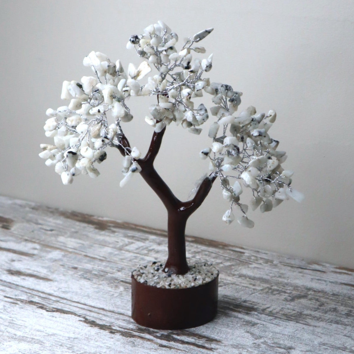 Rainbow Moonstone Large Crystal Tree | Intuition, New Beginnings & Gentle Protection