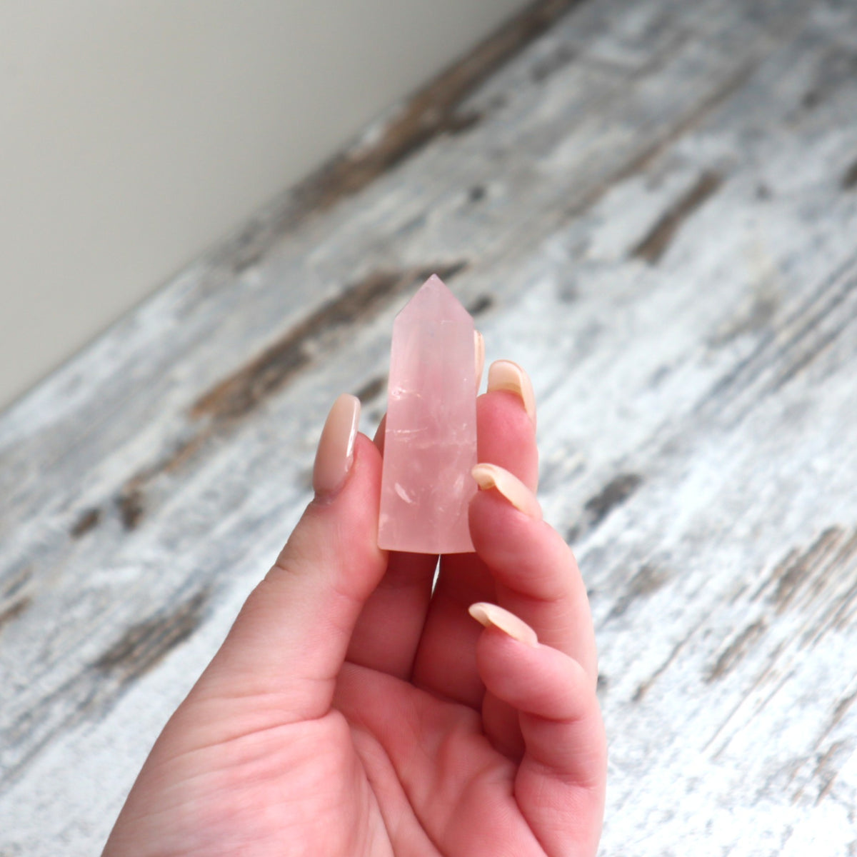 Rose Quartz Mini Tower | Self Love & Heart Healing