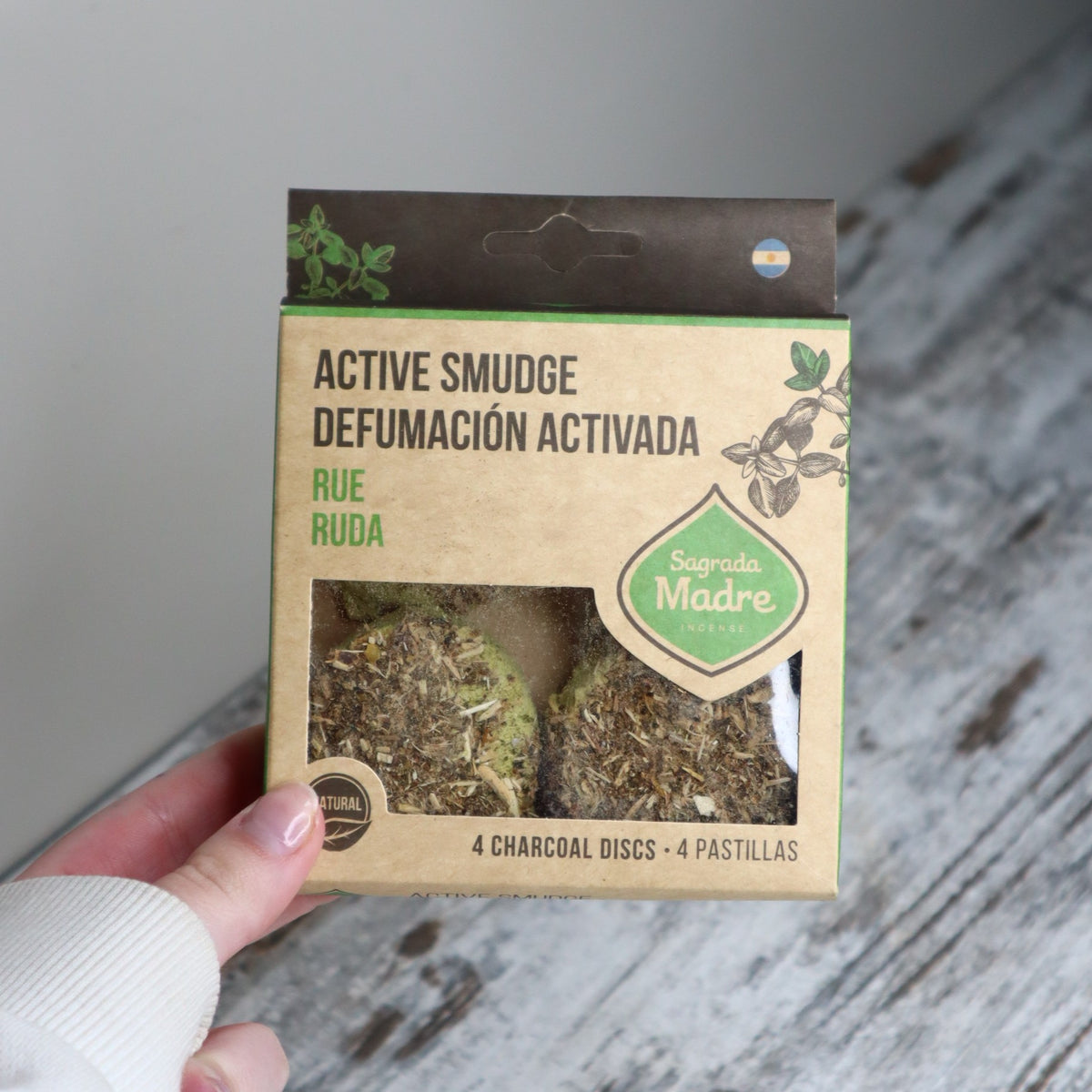 Sagrada Madre Rue Charcoal Discs | Protection, Purification & Renewal