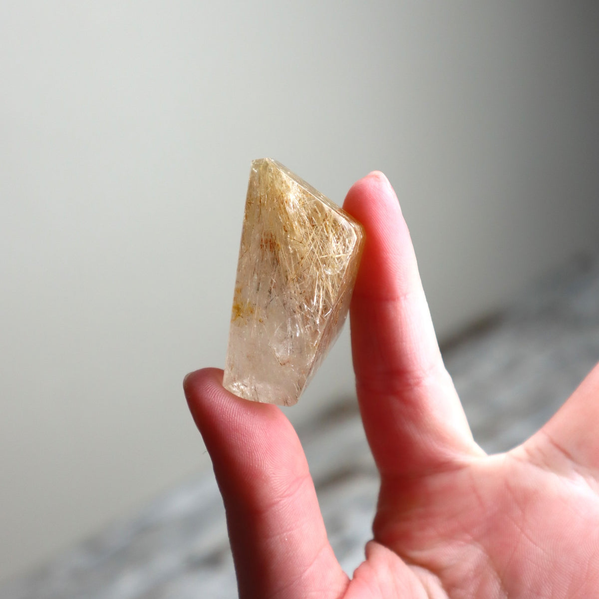 Golden Rutilated Quartz Mini Freeform | Prosperity, Inspired Action & Personal Empowerment