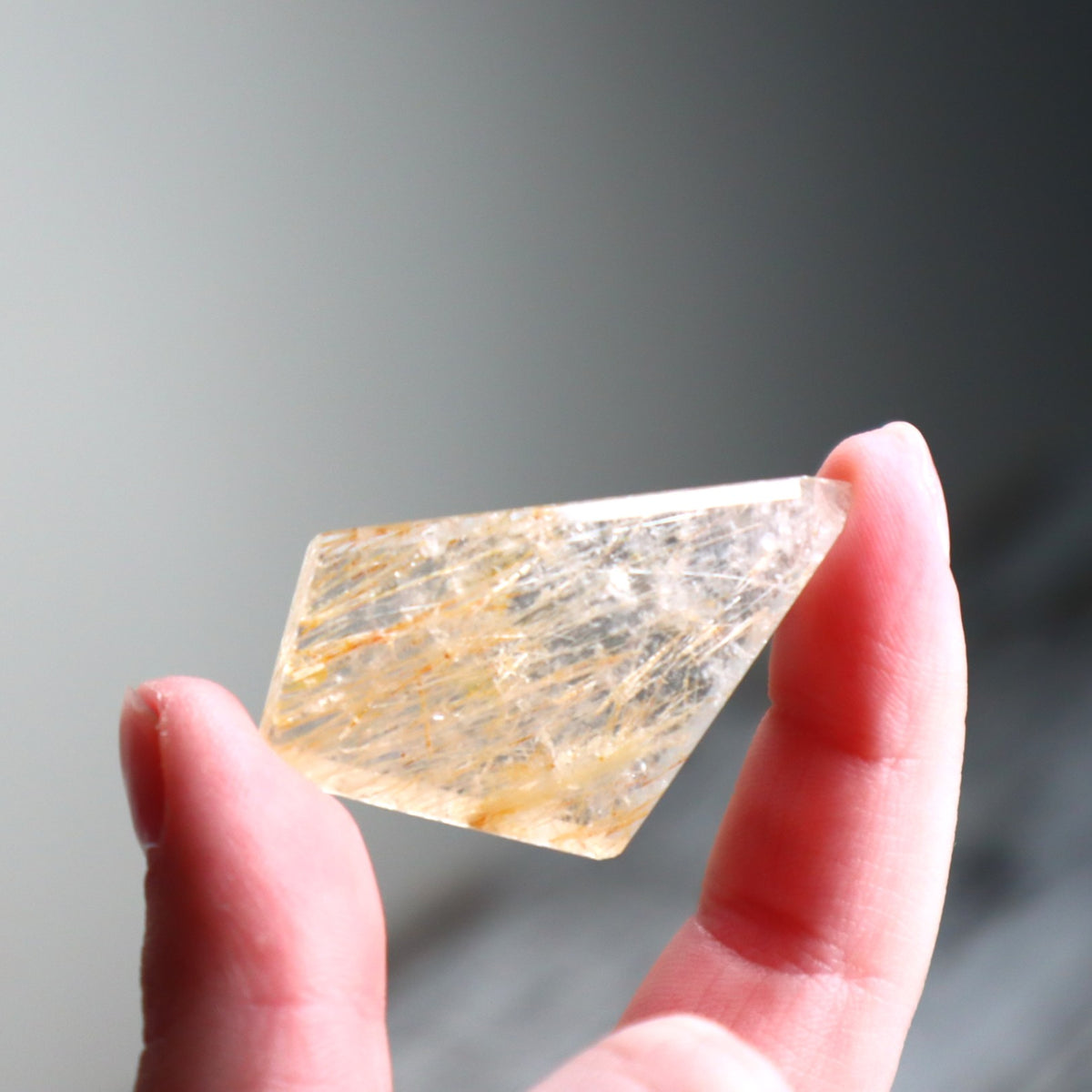 Golden Rutilated Quartz Mini Freeform | Mental Clarity, Optimism & New Opportunities