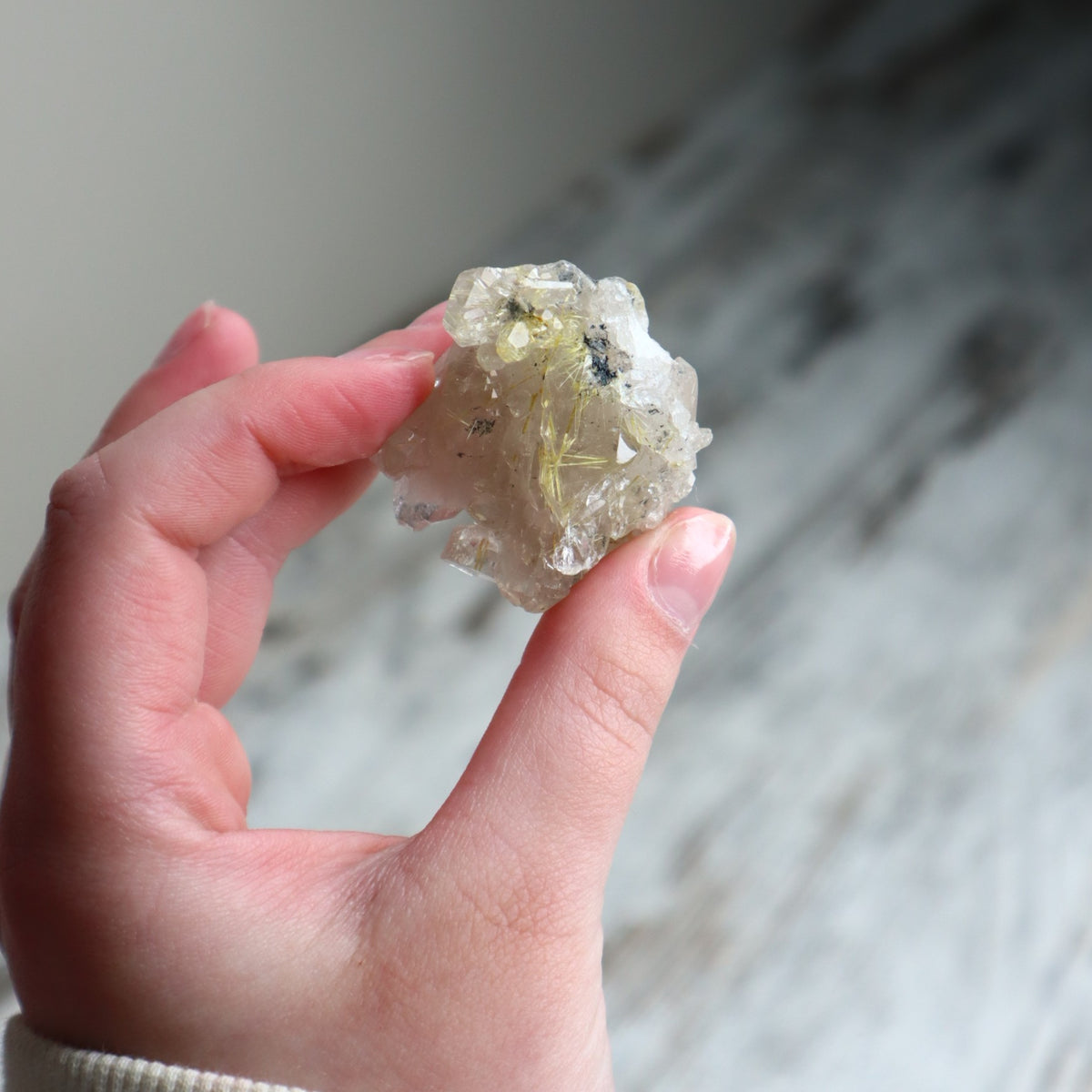 Golden Rutilated Quartz Raw | Abundance, Illumination & Empowerment