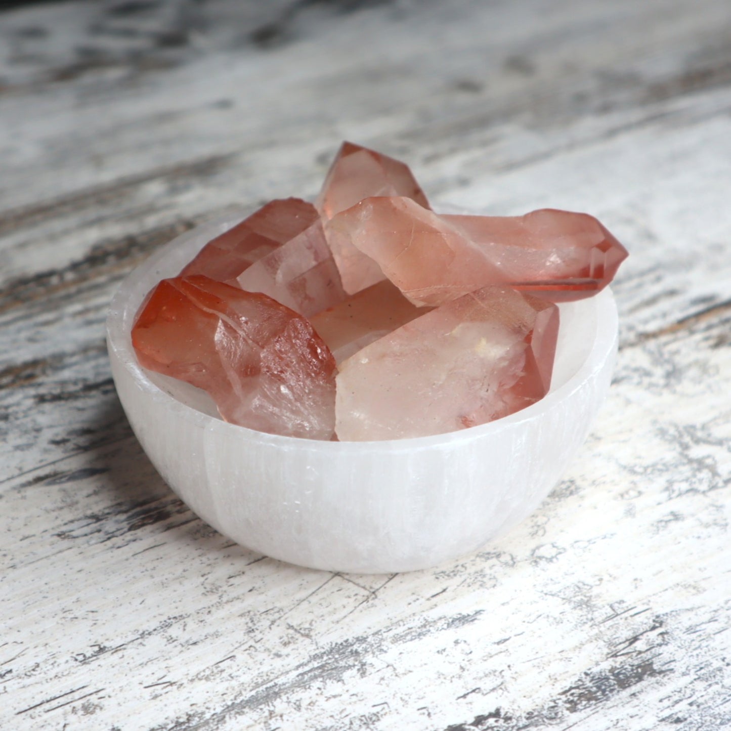 Scarlet Lemurian Quartz | Intuitively Chosen | Awakening, Soul Memory & Inner Fire