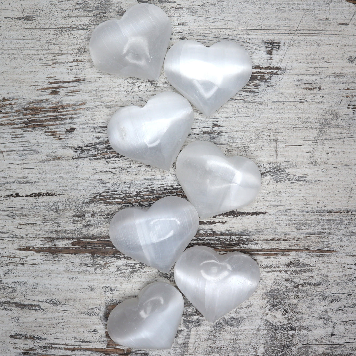 Selenite Heart | Aura Cleanse + Divine Light