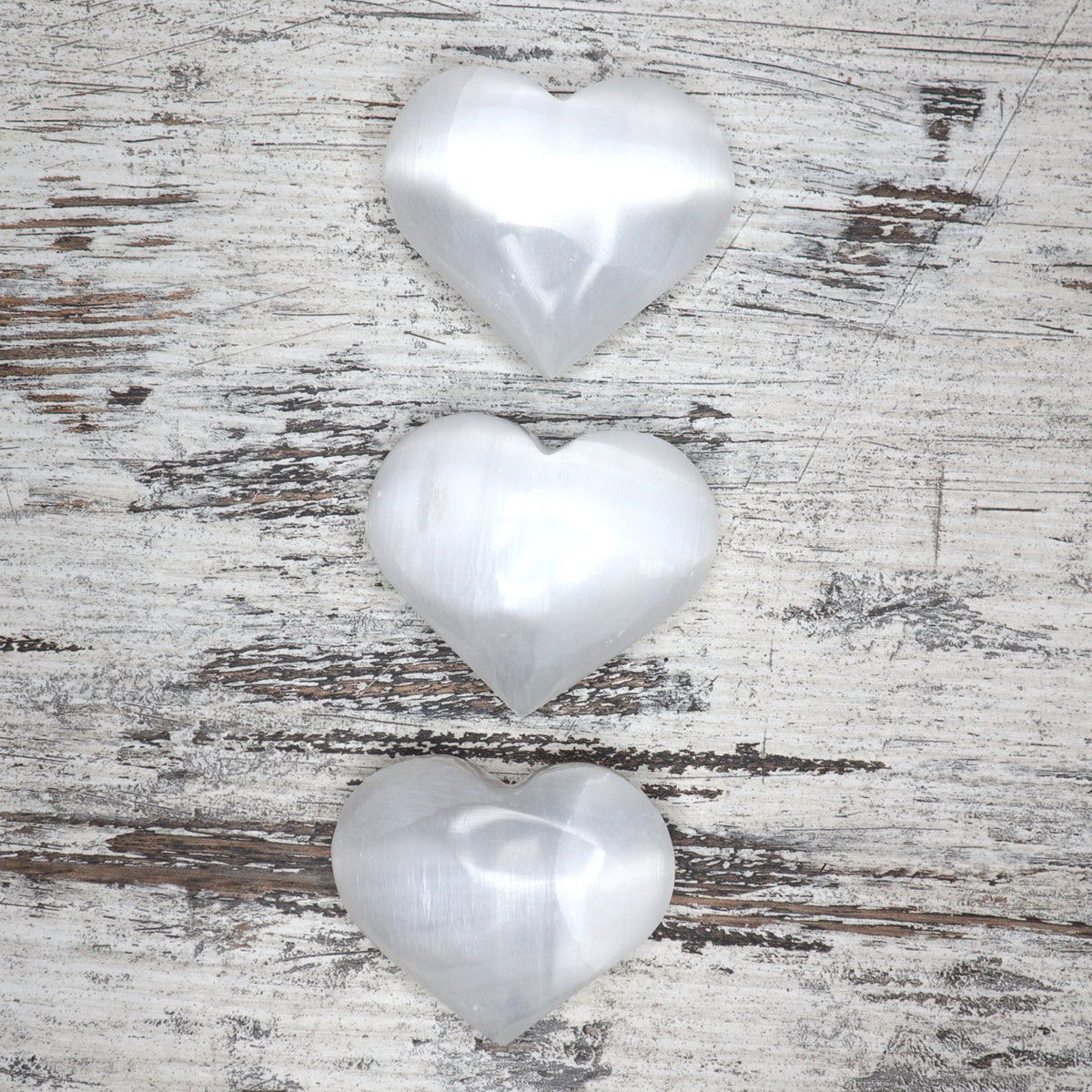 Selenite Heart | Aura Cleanse + Divine Light