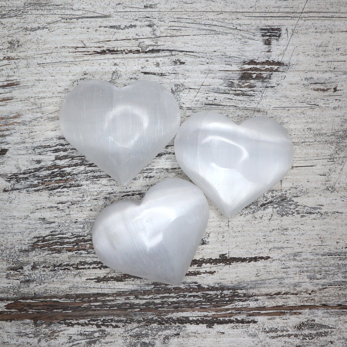 Selenite Heart | Aura Cleanse + Divine Light