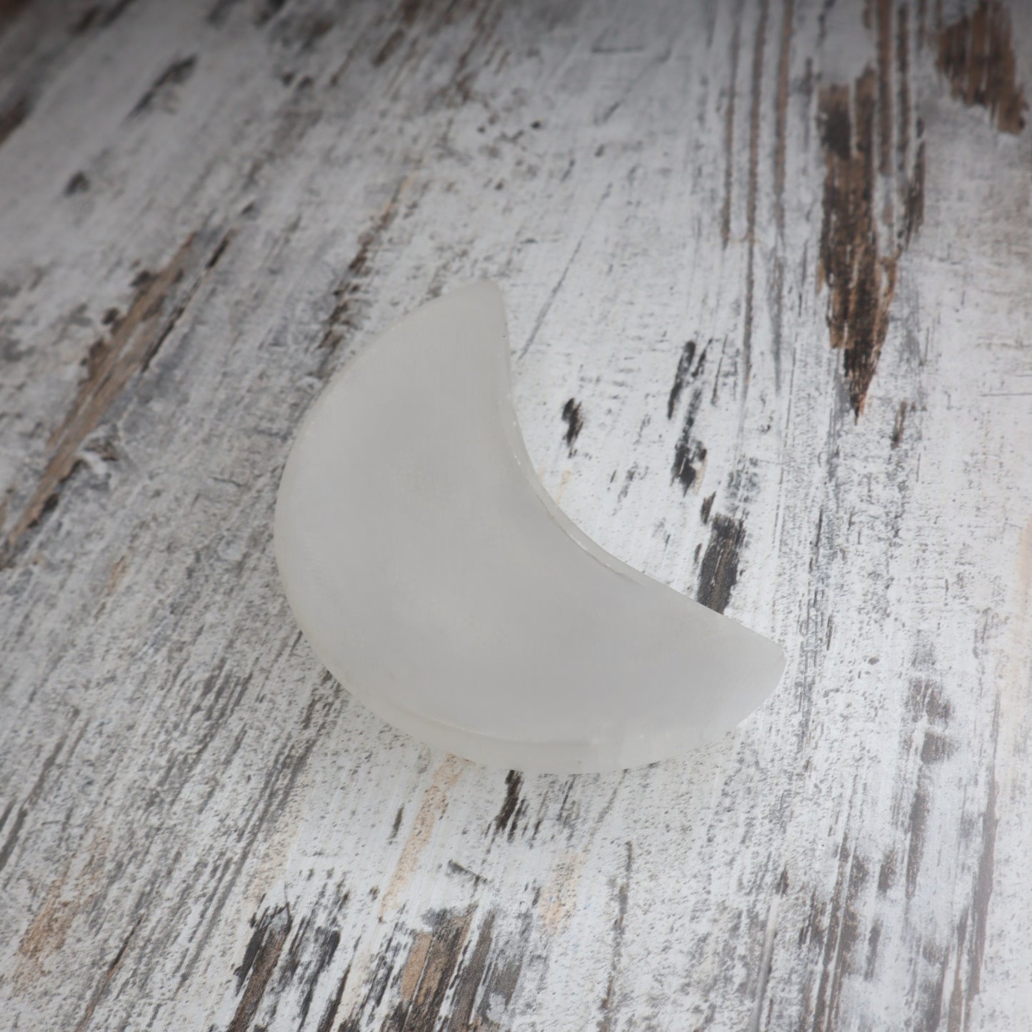 Selenite Moon Bowl | Cleansing Light & Lunar Energy