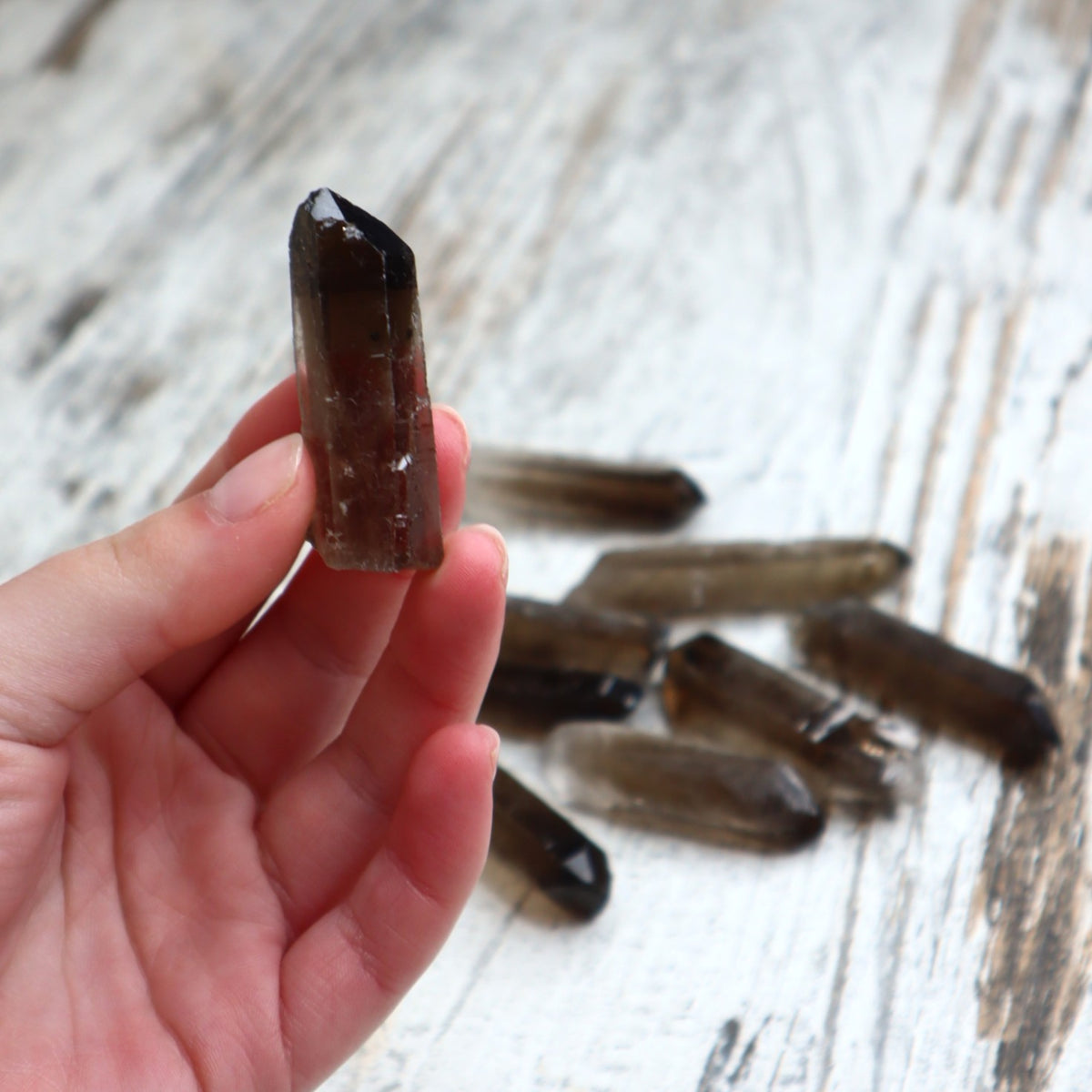 Smokey Quartz Rough Point | Grounding, Protection & Inner Strength