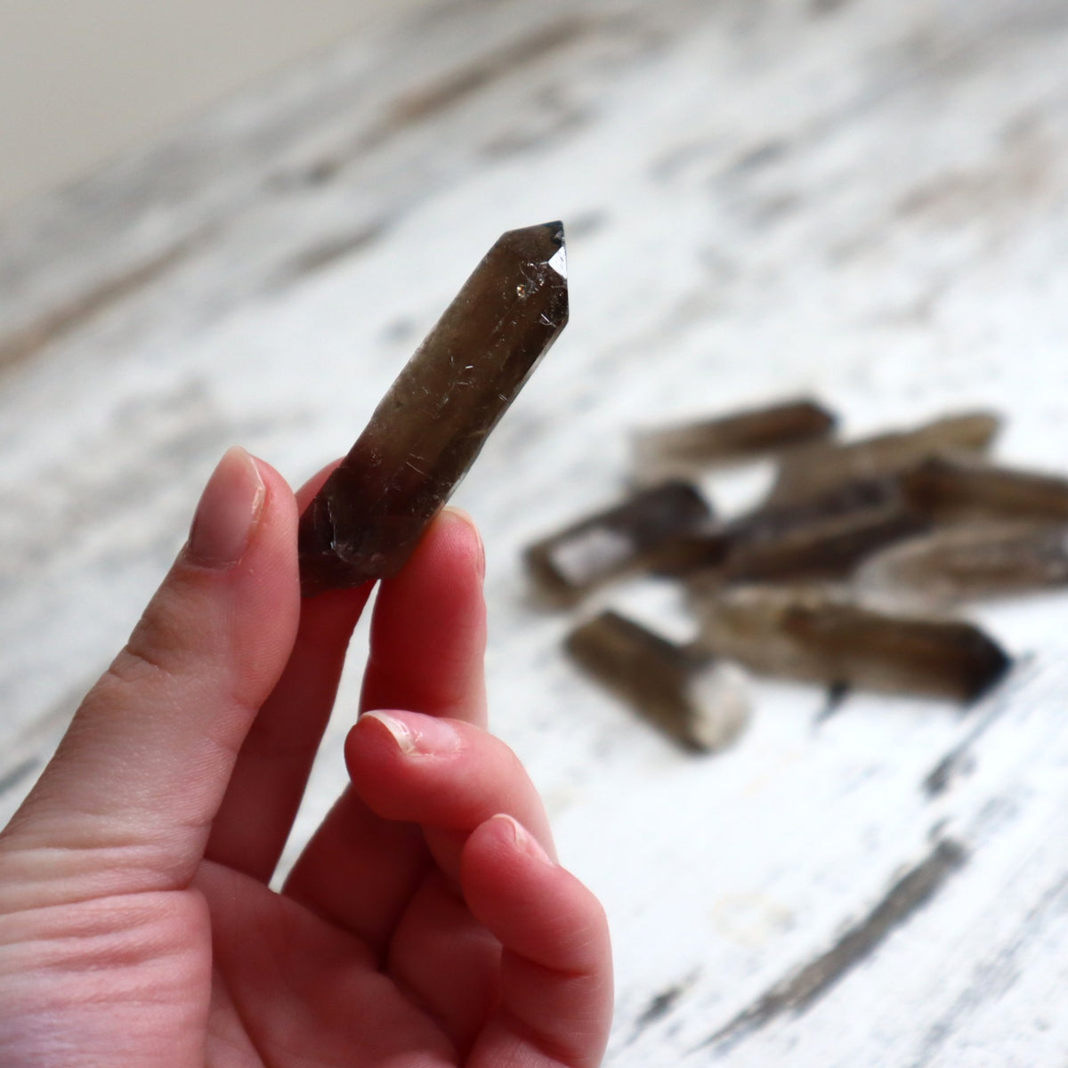 Smokey Quartz Rough Point | Grounding, Protection & Inner Strength