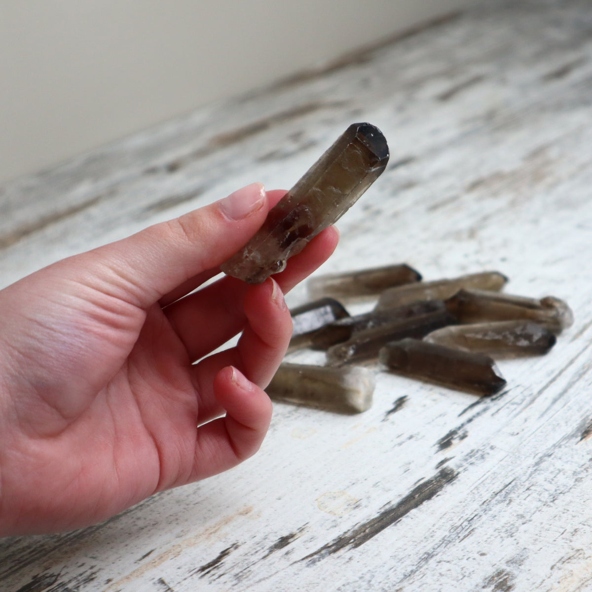 Smokey Quartz Rough Point | Grounding, Protection & Inner Strength