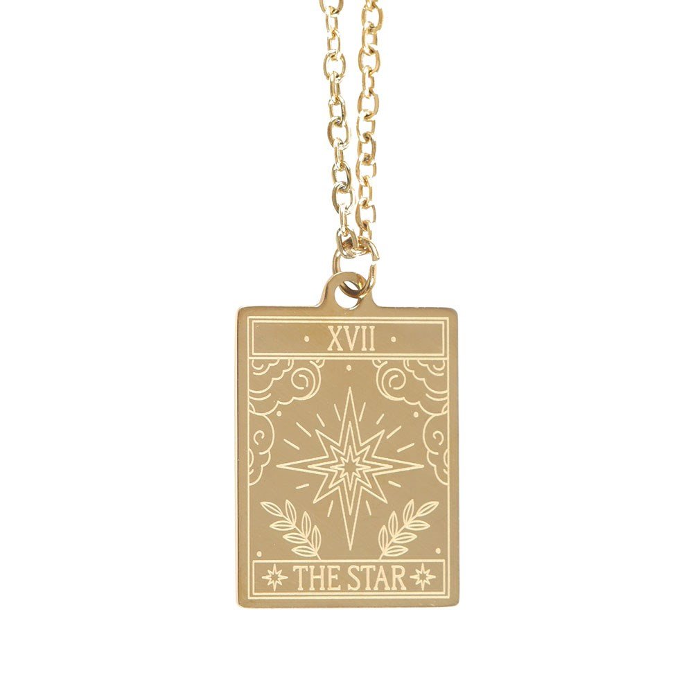 The Star Tarot Necklace Greeting Card | Hope, Healing & New Beginnings