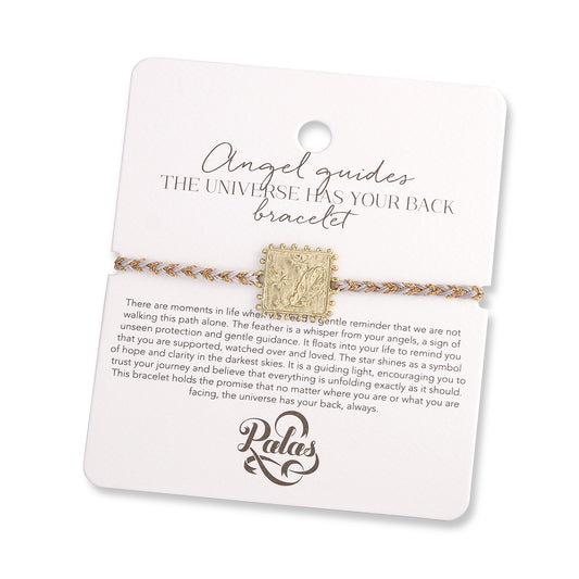Angel Guides 'The Universe Has Your Back' Bracelet | Support, Guidance & Divine Reassurance