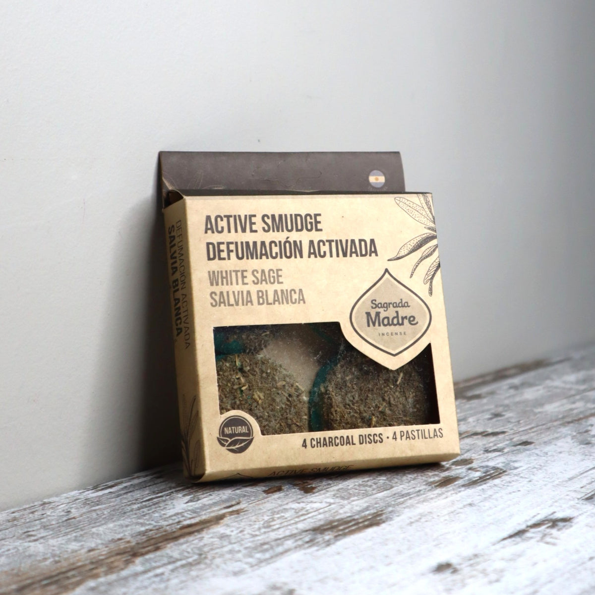Sagrada Madre White Sage Charcoal Discs | Purification, Protection & Clarity