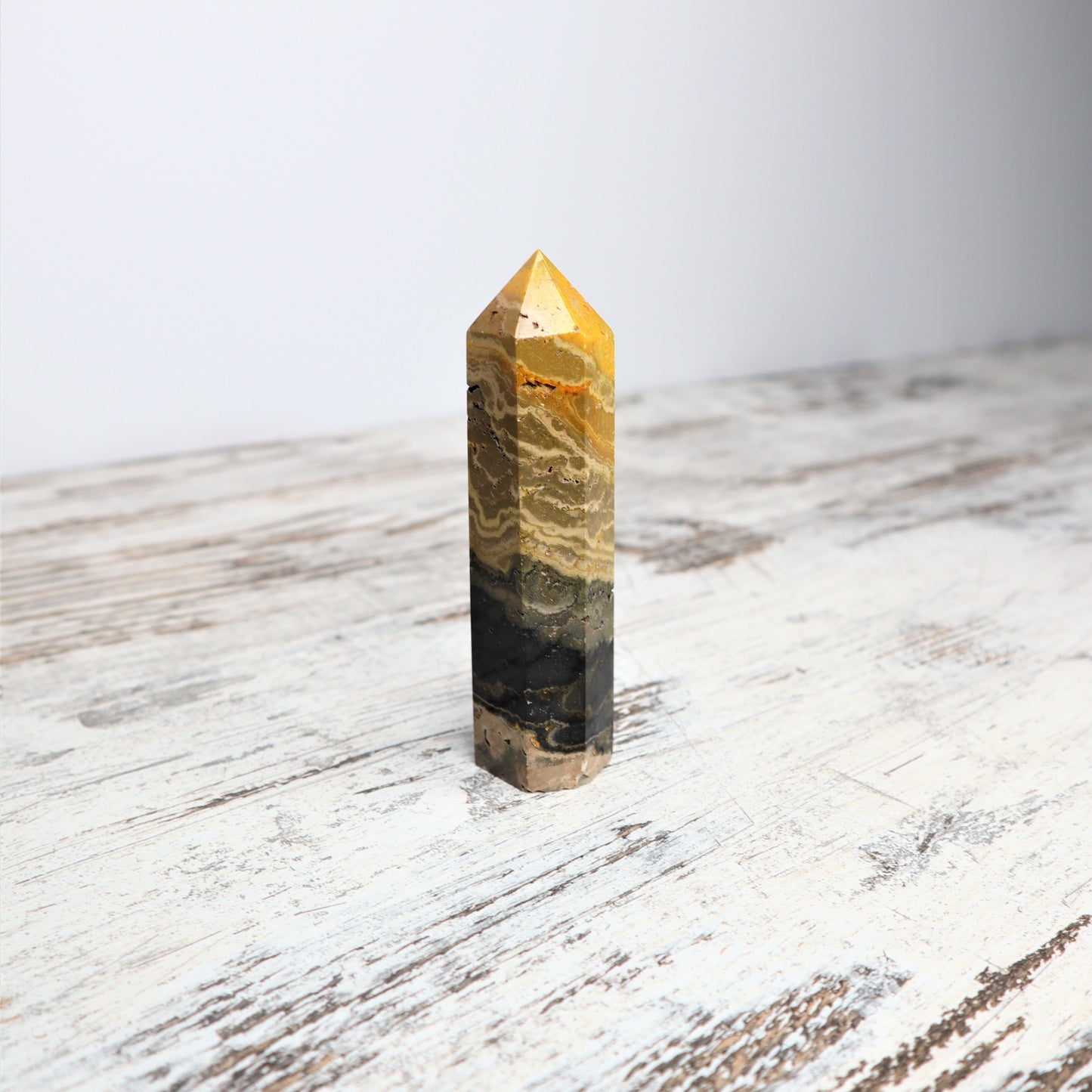 Bumblebee Jasper Point | Fearless Confidence, Inner Strength & Fresh Possibilities