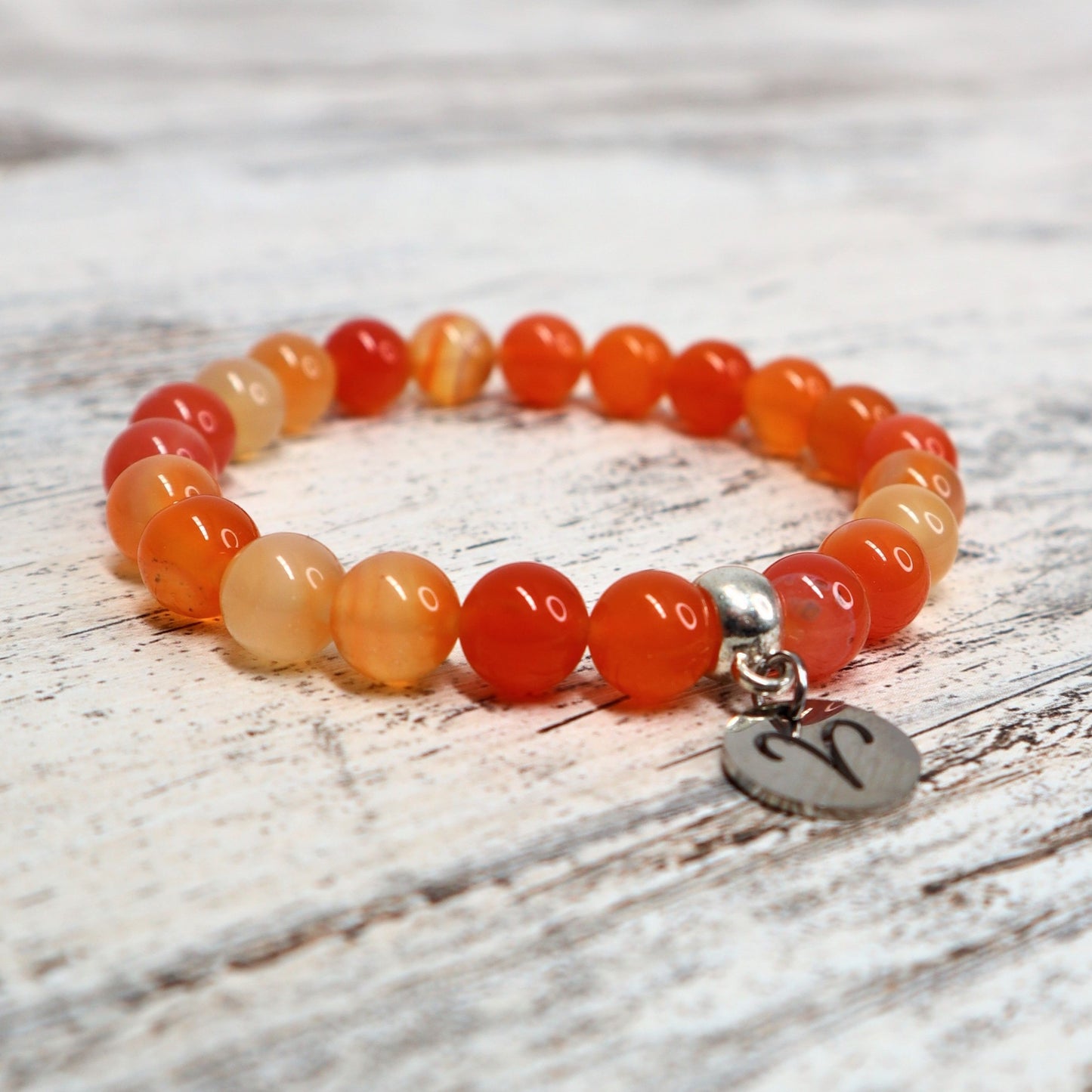 Aries Zodiac Bracelet (Silver)