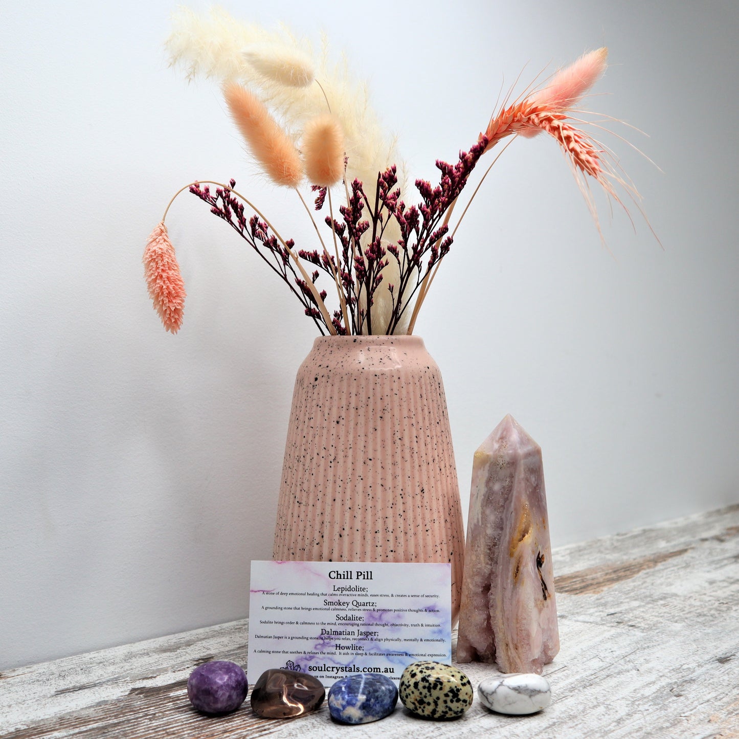 'Chill Pill' Crystal Kit | Calm, Clarity & Emotional Reset